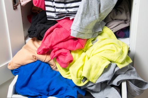 Completed tidy garden after clearance